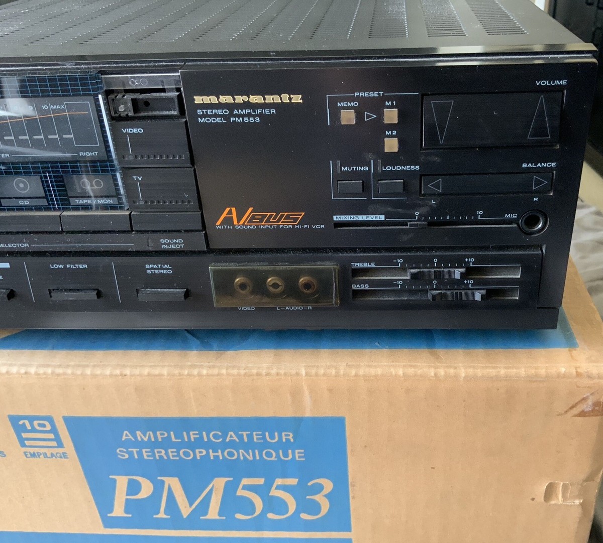 MARANTZプリメインアンプINTEGRATED AMPLIFIER Marantz MM7055 5-channel power amplifier at Crutchfield