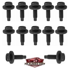 1958-81 Chevrolet Bel Air Impala Door Hinge Body Bolts Upper Lower Set 12