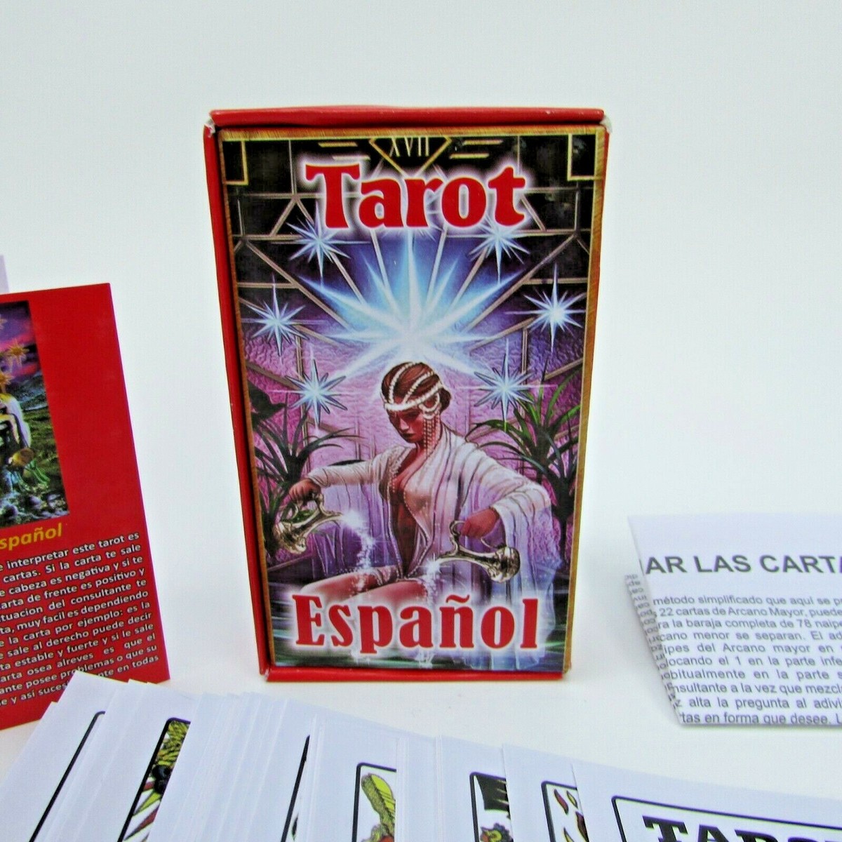Tarot Cabalistico en Espanol Mazo de 79 Cartas (22/57) English