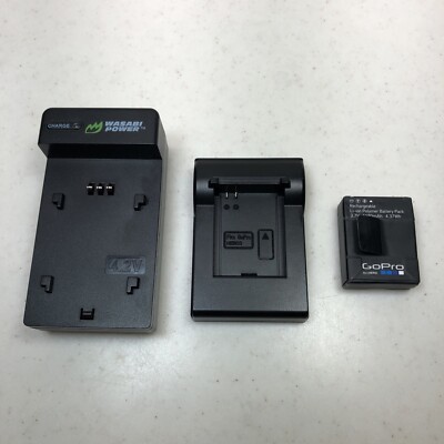 Wasabi Power Charger & Single Battery for GoPro HD HERO3 & GoPro AHDBT-201