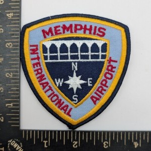 Vintage Obsolete Memphis Tennessee International Airport Security Patch