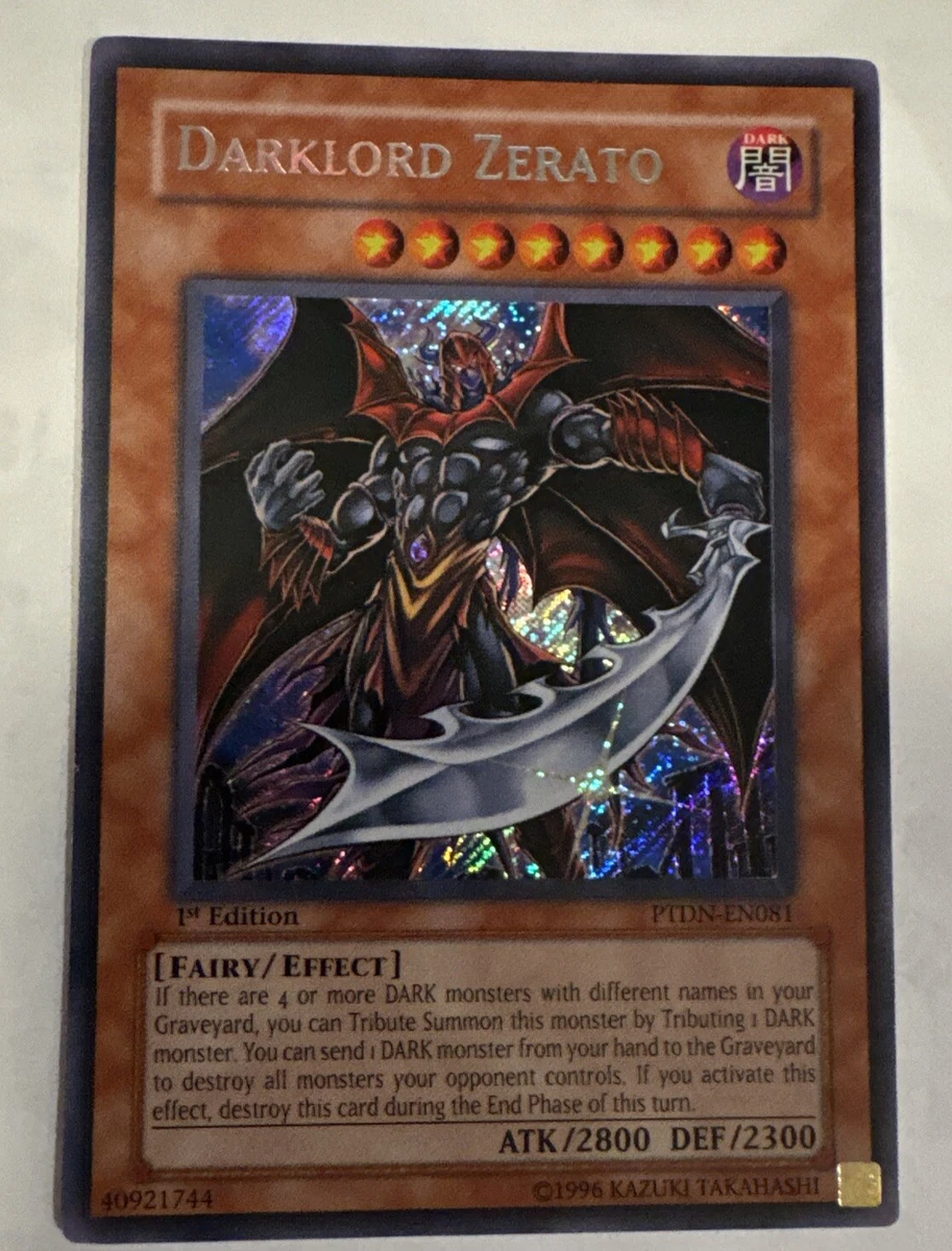 Darklord Zerato PTDN-EN081 Phantom Darkness for sale | eBay
