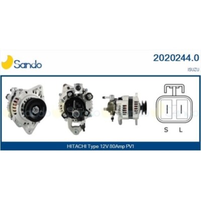 Generator Sando 2020244.0 für Isuzu Hitachi