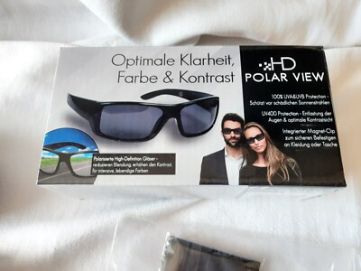 SUPER Sonnenbrille, Media Shop, OVP, schwarz polarisiert