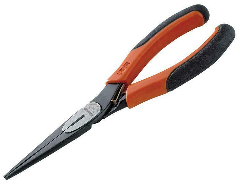 Bahco 2430G Ergo Long Nose Pliers 140Mm (5.1/2In) BAH2430G140
