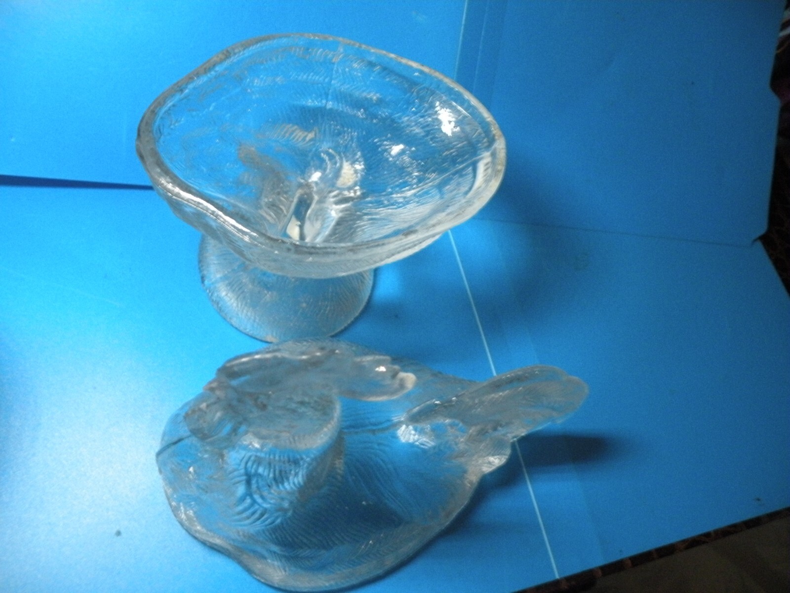 Chicken Hen on Nest rooster Covered Dish bowl Candy gravy food