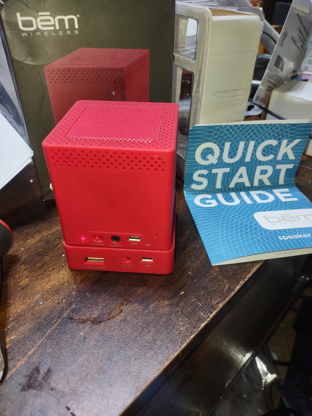 Bem Wireless Bluetooth Mojo 2 Mini Speaker With Wireless