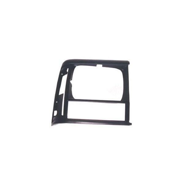Enjoliveur de phare droit noir pour réparer la calandre de Jeep XJ
