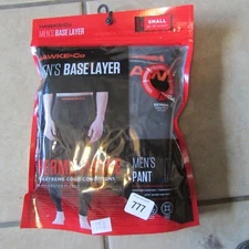 Hawke & Co Men's Base Layer Pant - Thermal Fleece - Small 28"-30" Waist   (B 1)