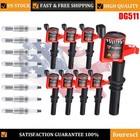 8 Pack La bobina de encendido & Bujía For F150 Ford Expedition Lincoln 5.4L V8