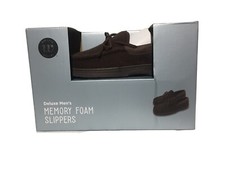 Wayland Square Memory Foam Men Women Slippers Color Black Brown