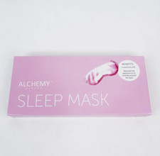 Alchemy Living Pink Sleep Mask Reduces The Appearance Of Wrinkle Around Eyes