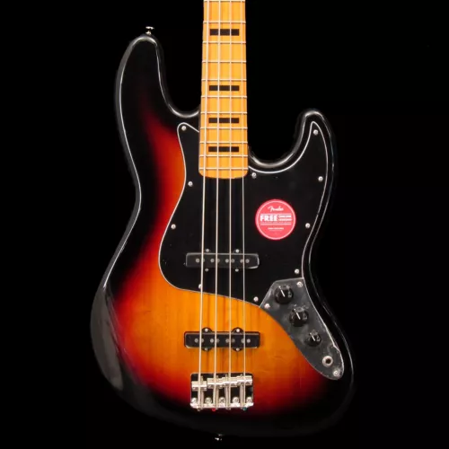 Squier Classic Vibe '70s Jazz Bass, Maple Fingerboard, 3-Color Sunburst