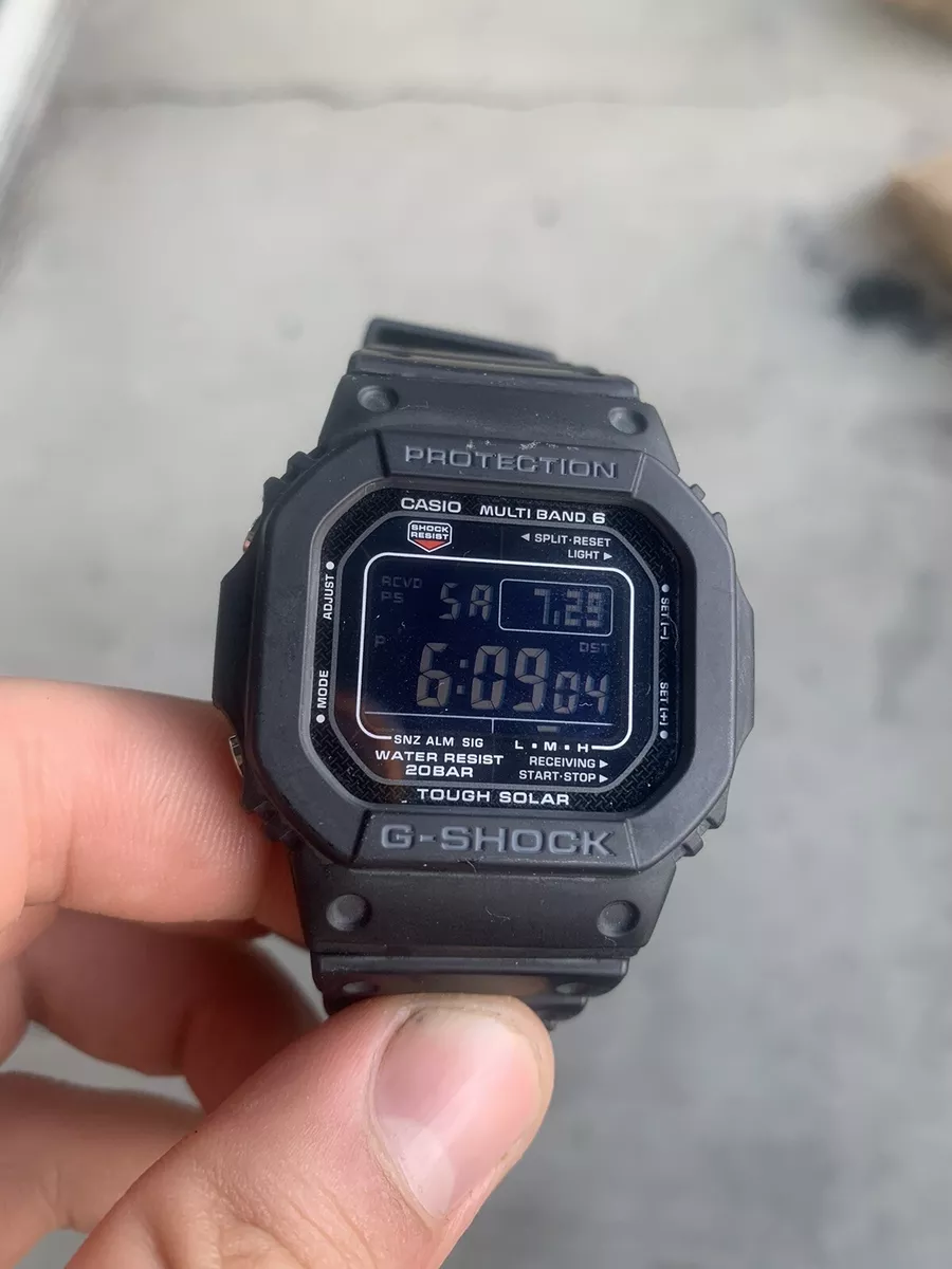 Casio G Shock GW-M5610-1BJF Square g Tough Solar Multi Band 6