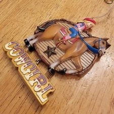 Kurt S Adler Cowgirl Christmas Ornament