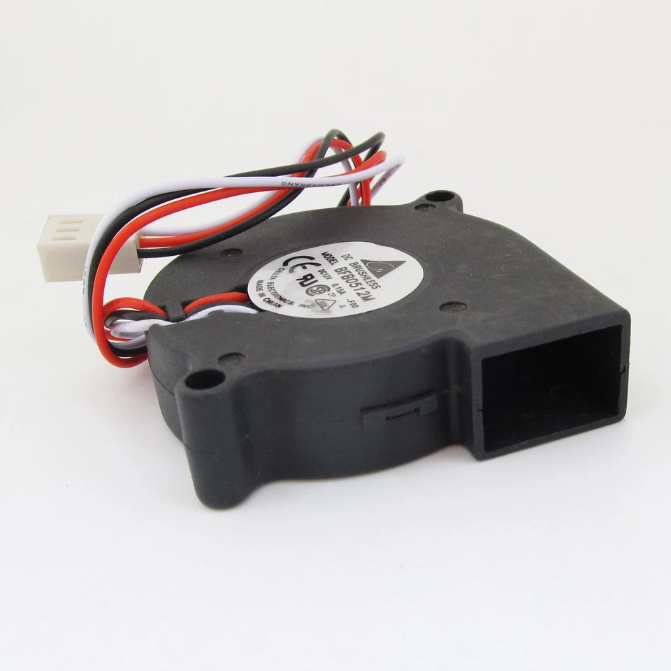 1pc Delta BFB0512M 50x50x15mm 5015 DC12V 0.15A  DC Blower Fan 3pin Connector - Image 2 of 4