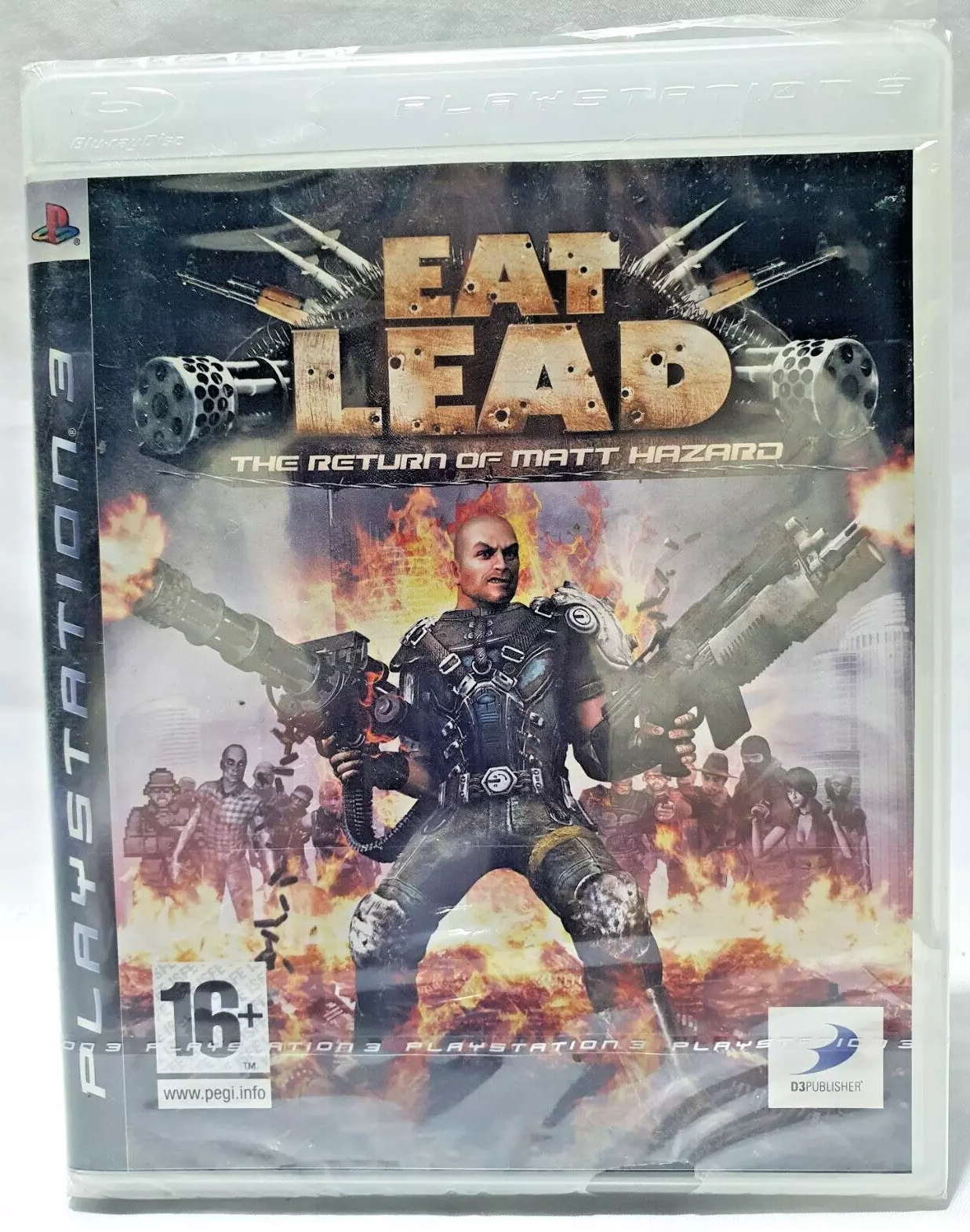 Eat Lead: The Return of Matt Hazard Playstation 3 New Sealed with defect