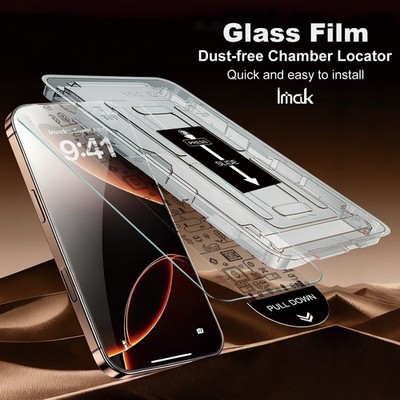 For Samsung Galaxy S25 Edge, IMAK Dust-free Chamber Locator Tempered Glass Film