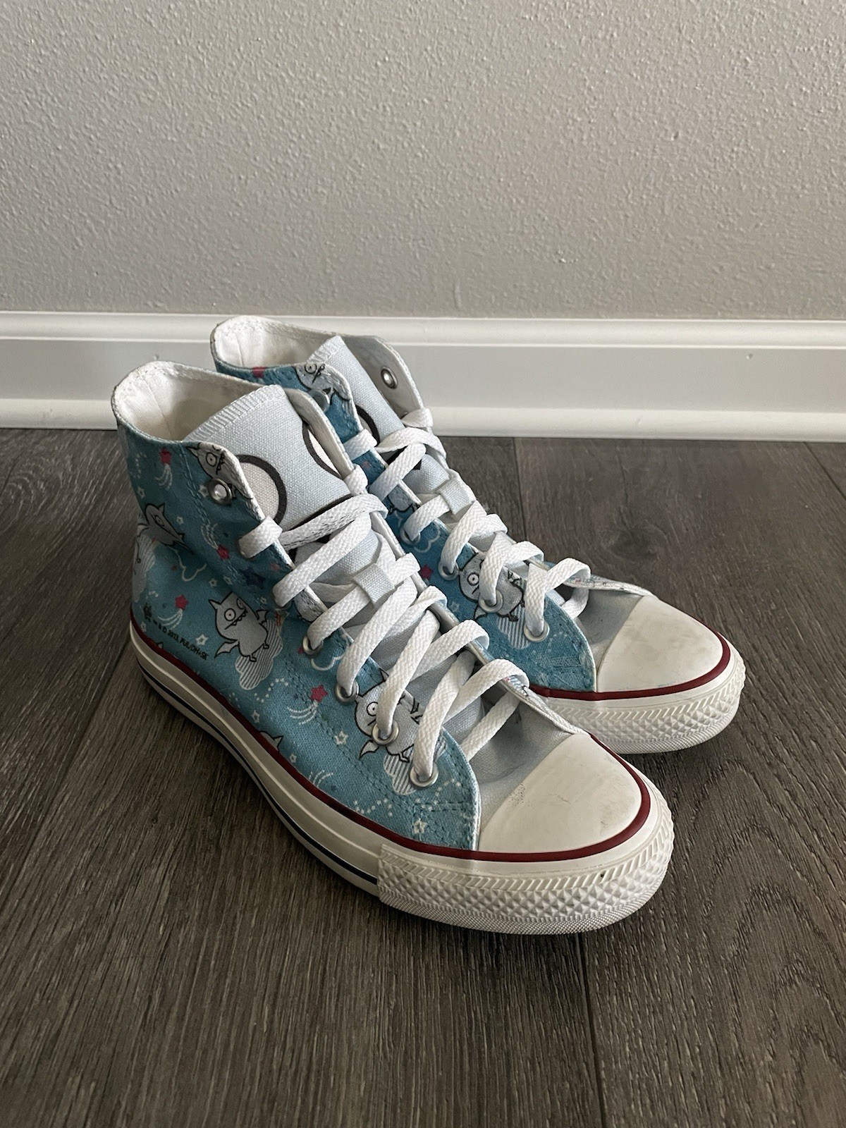 Converse Chuck Taylor All Star High Top Blue Monster Size Men’s 6 / Women’s 8