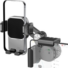 Phone Mount for Tesla Model 3/Y Accessories 2025, Adjustable Universal Black