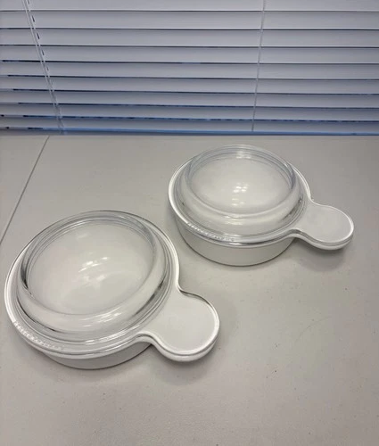Lot Of 2 VTG Corning Ware P-150-B Grab-It Bowl 15oz with Pyrex P-150-C Glass Lid