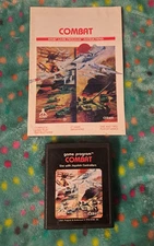 Combat (Atari 2600, 1978) Includes Manual. Tested, Working Cartridge 