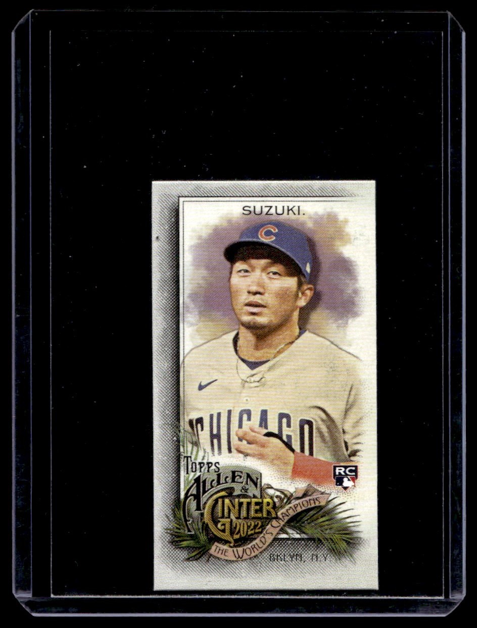 2022 Topps Allen & Ginter A&G Back HG Seiya Suzuki RC Chicago Cubs #235