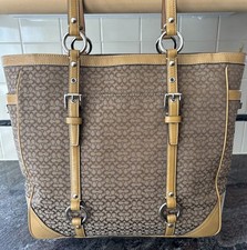 COACH Signature Jacquard Gallery Monogram Tot...