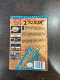 Rocketeer Nintendo NES Complete in Box CIB - Excellent Box!!