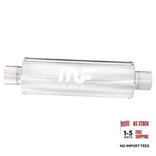 Magnaflow 4in Round Centercenter Performance Muffler Exhaust 10444 - Straight