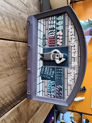 Greensted & Sons Werbeschild mit Schlüsselhalter Vintage Retro Holzschild