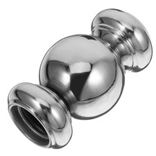 Stainless Steel Double Seat Ball Connector For Handrail Stair Fence Post