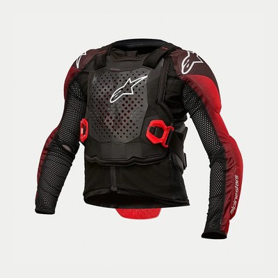 Alpinestars Youth MX | MTB Armoured Jacket - Bionic Tech (Black/White/Red)