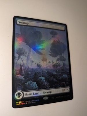 MagicCon Las Vegas 2025 Secret Lair FOIL Promo Swamp 0033 by John