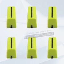 6pcs Fader Knob Cap For Pioneer DDJ-SX SZ Rane 61 62 64 68 Denon Numark Green1