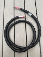 6 AWG RED Welding Cable 4-Foot Flexible Copper USA Battery Wire Sheathed