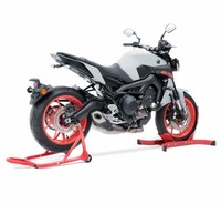 MontagestäNder Set Mit Wippe FüR Ducati Monster 821 SRR Rot