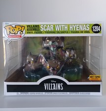 Disney Villains Assemble Scar With Hyenas 1204 Vinyl Figure Funko Pop Moment