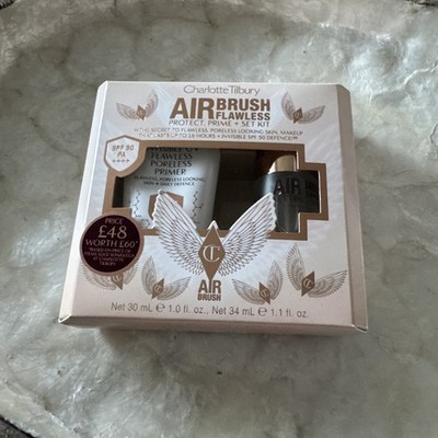 Charlotte Tilbury Airbrush Flawless Protect, Prime & Set Kit Face Kit