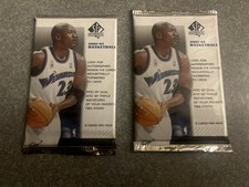 2002-03 UPPER DECK SP AUTHENTIC BASKETBALL SEALED HOBBY PACKS (2 PACK LOT)