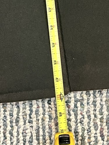 Woolrich Woll-Trenchcoat Damen klein Vintage 80er Schulterpolster grün Gürtel USA - Bild 5 von 11