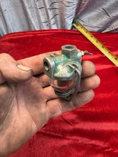 1940s 1950s Vintage Tilloston Fuel Gas Filter Glass Bowl Sediment Small Engine
