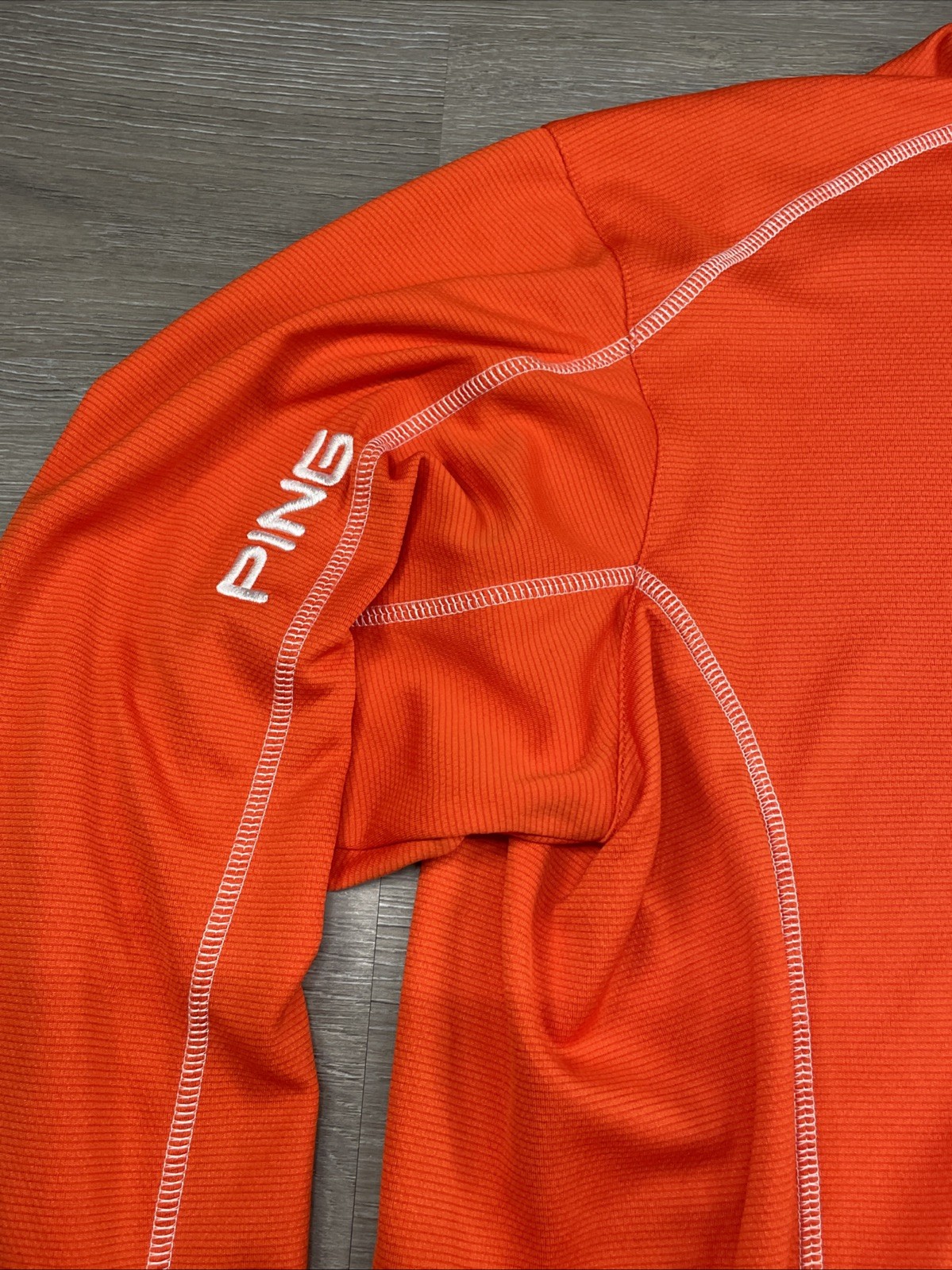 PING Performance 1/4 Zip Pullover Orange SensorCo… - image 4