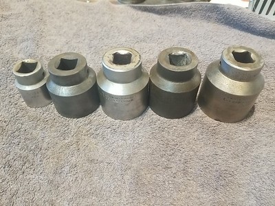 Vintage Wright Tools 3/4'' Drive 12pt 1-3/16'' 1-3/4'' 1-7/8'' 1 13/16'' 2''  Made USA