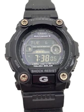 CASIO G-SHOCK Solar Digital Watch Black Rugged Construction Excellent JAPAN
