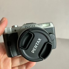 For Pentax Q7 Digital Mirrorless camera with 5-15mm Lens English Silver