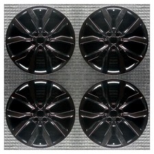 Set 2017 2018 2019 Ford Escape OEM Factory GJ5Z1007E 19 Black Wheels Rims 10112