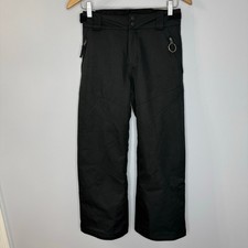 Obermeyer Timberline Ski Snowboard Pant Black Kids M 10-12 