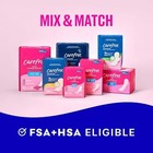 Carefree Ultra Thin Pads for Women, Regular Pads Without Wings, 40ct