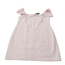 Wild Fable Womens XXL Pink Ruffle Sleeve Square Neck Mini Dress NWT
